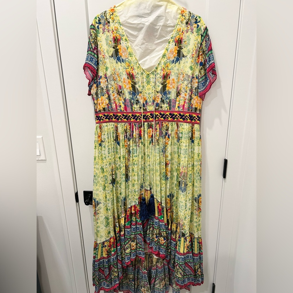 Floral Bohemian High-low Dress